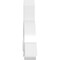 Ekena Millwork Ericson Architectural Grade PVC Gable Bracket, 36"W x 19 1/2"H x 4"D x 4"F, 13/12 Pitch GBP036X20X0404ERI00 - alternate 5